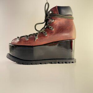 Sacai Hiking Boots Sandal Platforms